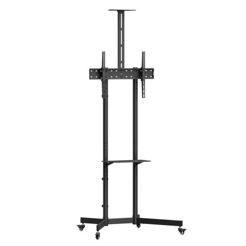 MACLEAN STAND / WÓZEK DO TV, PÓŁKA NA KAMERĘ, NA KÓŁKACH, 37-70", MAX. OBCIĄŻENIE 45KG/5KG PÓŁKA, MAX. VESA 600X400 MC-113 B