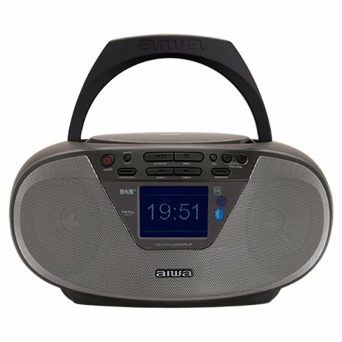 CD-Radio MP3 Aiwa BBTU500DAB/BK Czarny FM