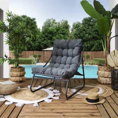Fotel ogrodowy Dolce Vita antracytowy