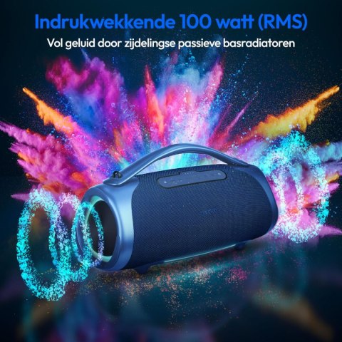 Głośnik Bluetooth Przenośny Medion 50077082 Niebieski 100 W 4 W