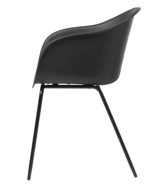 Krzesło Topley Arm czarne
