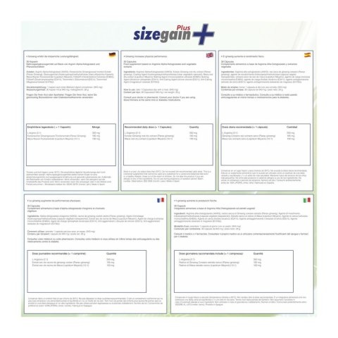 Składniki odżywcze 500 Cosmetics 30 Sztuk