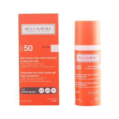 Krem do Opalania Przeciw Plamom Bella Aurora Bella Aurora Solar Spf 50 50 ml