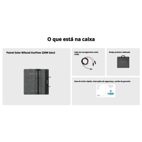 Panel słoneczny fotowoltaiczny Ecoflow NextGen 220 W Składany Przenośny