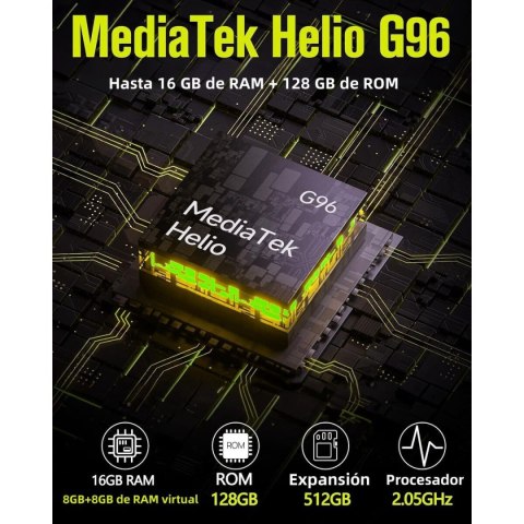 Smartfony Ulefone Armor 22 Octa Core 128 GB Czarny 8 GB RAM