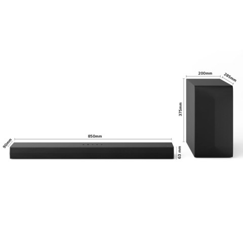 Soundbar LG DS60T Czarny 340 W