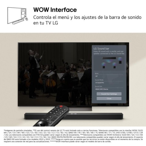 Soundbar LG DS60T Czarny 340 W