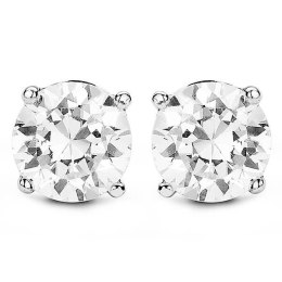 Srebrne kolczyki KSC5490 - Cyrkonia