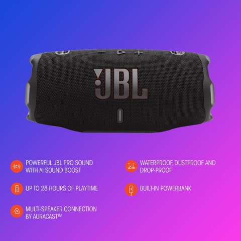 Głośnik Bluetooth Przenośny JBL JBLCHARGE6SQUAD Nadruk