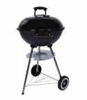 Grill węglowy ogrodowy Nexos 54,5x44,5x81 cm z termometrem