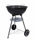 Grill węglowy ogrodowy Nexos 54,5x44,5x81 cm z termometrem