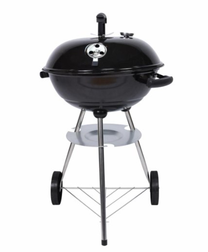 Grill węglowy ogrodowy Nexos 54,5x44,5x81 cm z termometrem