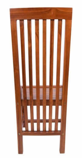 Krzesła teakowe Divero BOLERO, składane, 2 sztuki