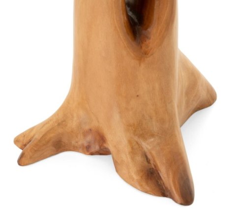 Wieszak stojący z mahoniu, ręcznie rzeźbiony, unikalny 190cm