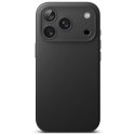 Etui plecki na iPhone 17 Pro Max Silicone Magnetic MagSafe - czarne