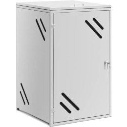 Osłona obudowa kosza kubła na śmieci z otworami wentylacyjnymi 240 l