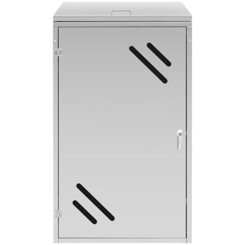 Osłona obudowa kosza kubła na śmieci z otworami wentylacyjnymi 240 l