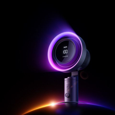 Wentylator turbinowy biurkowy z filtrem 10000mAh Table Fan Pro3 - ciemnoszary