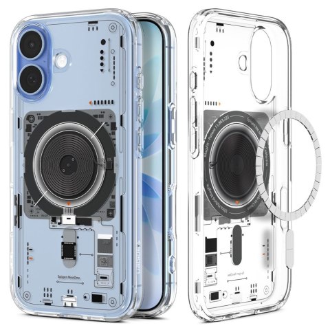 Etui case na iPhone 17 MagSafe Ultra Hybrid Neo One - przezroczyste