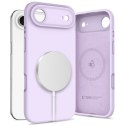 Etui case plecki na iPhone 17 Air MagSafe Silicone - fioletowe