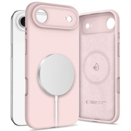 Etui case plecki na iPhone 17 Air MagSafe Silicone - różowe