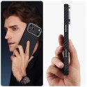 Etui ochronne case na iPhone 17 Pro MagSafe Ion Carbon - czarno-srebrne