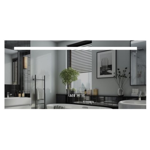 IREDA Lustro łazienkowe z oświetleniem LED, 80 x 60 cm