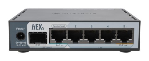 NET ROUTER/SWITCH 5PORT 1000M/HEX S E60IUGS MIKROTIK