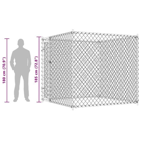 Kojec dla psa, 193 x 193 x 185 cm