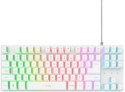 Klawiatura TKL Trust GXT 833W Thado White