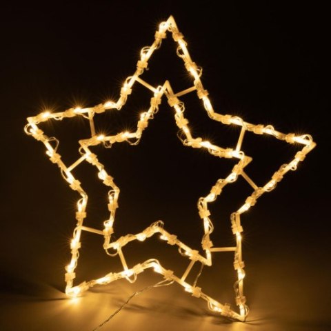 Ozdoba świąteczna - 50 LED, gwiazda