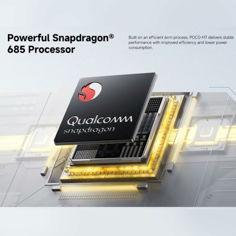 Smartfony Xiaomi POCO M7 8-256 SV Octa Core 8 GB RAM 256 GB Srebrzysty 6,9"