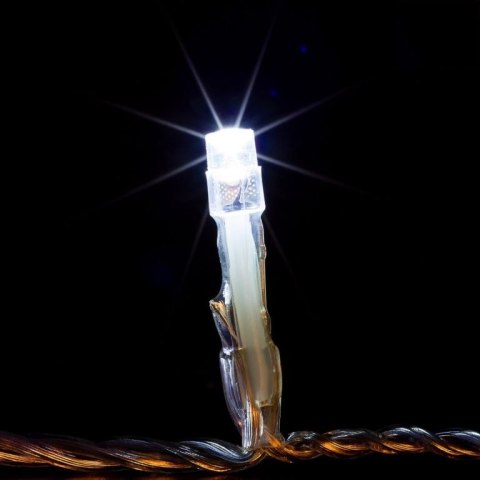 Świąteczne LED oświetlenie - 5 m, 50 LED, zimna biel