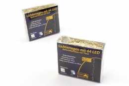 Zestaw 2 przewodów świetlnych do akumulatorów, 8 diod LED