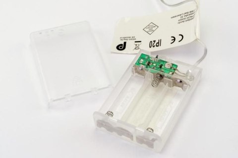 Zestaw 2 przewodów świetlnych do akumulatorów, 8 diod LED