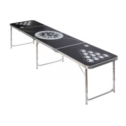 Zestaw stołowy Beer Pong o regulowanej wysokości 240 x 61 cm