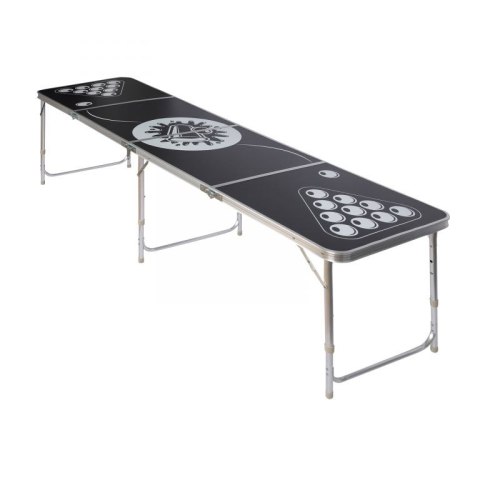 Zestaw stołowy Beer Pong o regulowanej wysokości 240 x 61 cm