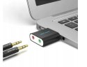 Zewnętrzna karta dźwiękowa USB Vention