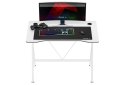 Biurko gamingowe Huzaro Hero 1.4 White (WYPRZEDAŻ)