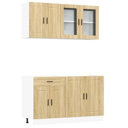 Zestaw szafek kuchennych, Porto, 4-częściowy, dąb sonoma