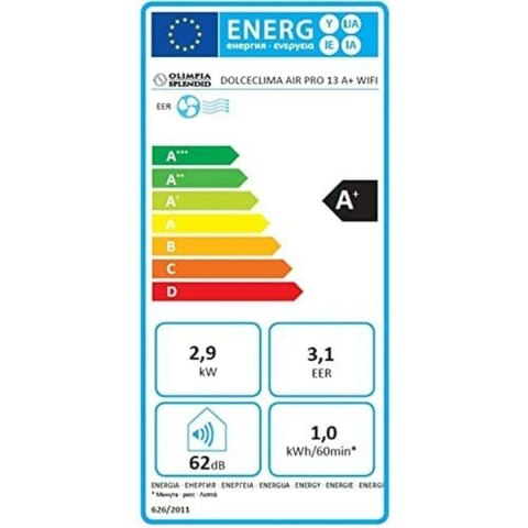 Klimatyzacja przenośna Olimpia Splendid AIR PRO 13 Biały (Odnowione B)