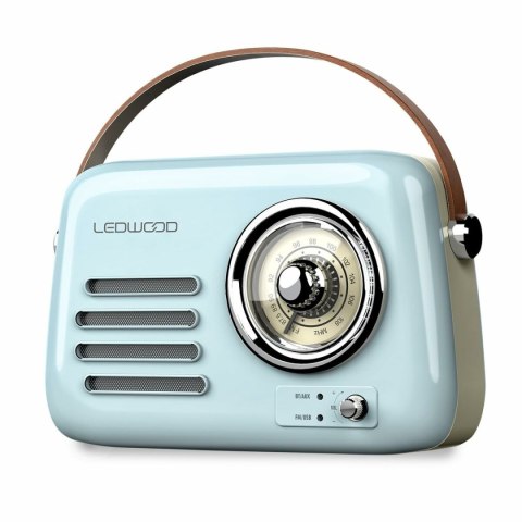 Radio Tranzystorowe Ledwood ALMA BLUE Niebieski 30 W
