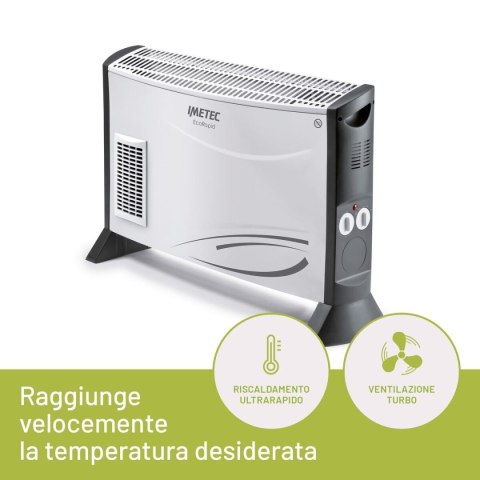 Grzejnik cyfrowy IMETEC 4034 ECO RAPID Szary 2000 W (Odnowione D)