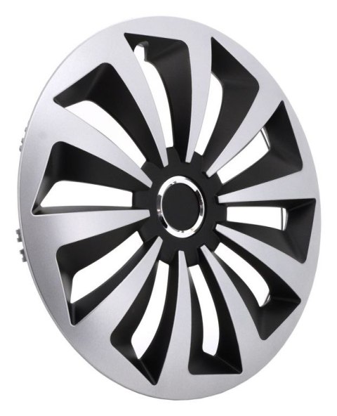 Kołpak Fox Ring 15", jedna sztuka - czarny / szary