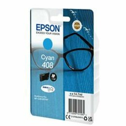 Oryginalny Wkład Atramentowy Epson 408 Czarny Turkusowy