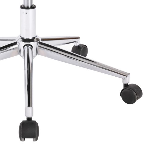 Obrotowe krzesła stołowe, 2 szt., kolor taupe, obite tkaniną