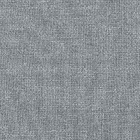 Łóżko kontynentalne z materacem, jasnoszare, tkanina 160x200 cm