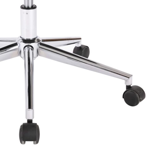 Obrotowe krzesła stołowe, 6 szt., szare, obite tkaniną