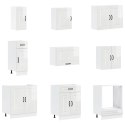 Zestaw szafek kuchennych, Porto, 14-częściowy, białe