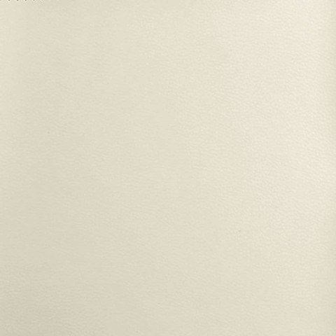 Ramka łóżka z materacem Kremowy 200 x 200 cm tkanina